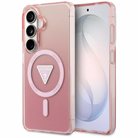 Guess maciņš IML Gradient Triangle MagSafe for Samsung Galaxy S26 rozā