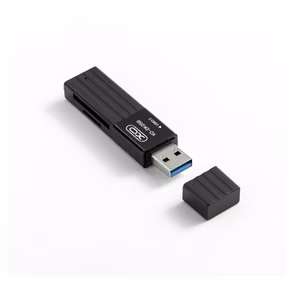 XO karšu lasītājs 2 in 1 DK05B USB 3.0 melns