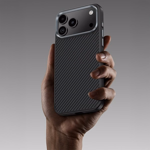 Benks Magnetic Armor Pro 600D kevlara vāciņš ar metāla rāmi (C.K.FL.AP.BK.BA72) iPhone 18 Pro / 17 Pro, melns