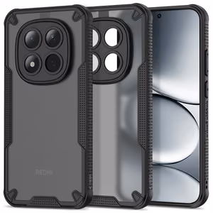 Tech-Protect izturīgs aizsargvāciņš priekš Xiaomi Redmi Note 15 Pro 5G - Black
