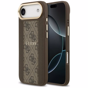 GUESS viedtālruņa apvalks IPHONE 17 Air ar MagSafe saderīgs - brūns