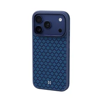 Benks Magnetic Armor Pro Armor Grid Kevlar Case Metal Frame 600D (YB70) priekš Iphone 17 Pro Max blue