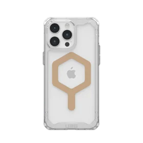 UAG Plyo MagSafe viedtālruņa apvalks priekš iPhone 15 Pro Max - skaidrs zelta krāsas