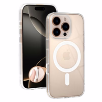 Magsafe caurspīdīgs kameras kontrole Iphone 16 Pro caurspīdīgs