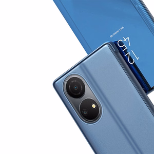 Clear View Case чехол для Honor X7 / Honor Play 30 Plus флип-чехол чёрный