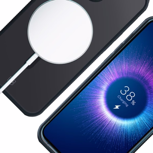 3mk Smoke Magnētiskais viedtālruņa apvalks Apple iPhone 12 Pro Max - melns