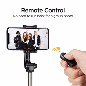 selfiju nūja Spigen S540W Bluetooth ar trijkāji - melns