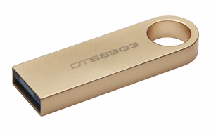 Kingston Technology DataTraveler 128GB 220MB/s metāla USB 3.2 Gen 1 SE9 G3