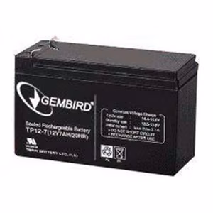 EnerGenie BAT-12V7AH uzlādējams gela akumulators, 12 V, 7 Ah