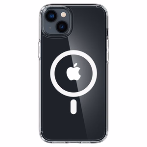 Spigen Ultra Hybrid Magnētiskais apvalks ar MagSafe iPhone 14 - caurspīdīgs/balts