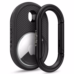 Spigen Vault apvalks Apple AirTag ierīcei – matēta melna