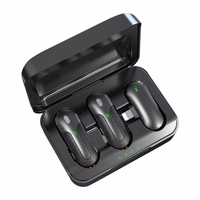 Devia mikrofons viedtālrunim Kintone Lightning bezvadu 2in1 melns