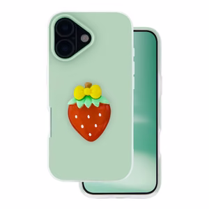 Fruit 2in1 maciņš priekš iPhone 17 6,3" zaļš
