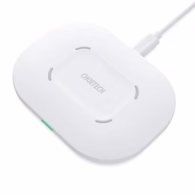 Fast Bezvadu Charging Pad CHOETECH, 15W, balts