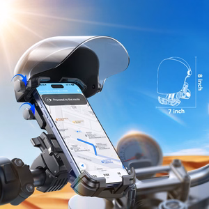 Joyroom JR-ZS526 velosipēda turētājs ar saulessargu automātisks melns