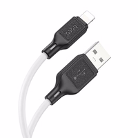 Kabelis USB-A uz Lightning Hoco 2,4A 1 m X90 balts