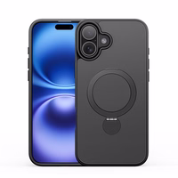 Maciņš Dux Ducis "Yind 360 Ring Stand" Apple iPhone 16 Pro Max melns