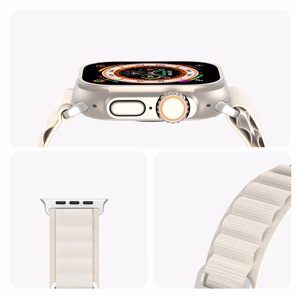 Strap Dux Ducis GS Series Apple Watch 42/44/45/49mm Starlight