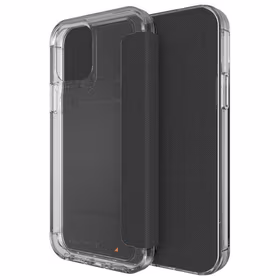 Maciņš Gear4 D3O Wembley Flip Wallet iPhone 12 / 12 Pro caurspīdīgs