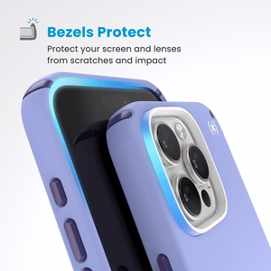 Speck Presidio2 Pro vāciņš ar MagSafe un ClickLock iPhone 16 Pro Max tālrunim, Future Lavender/Cassis Purple