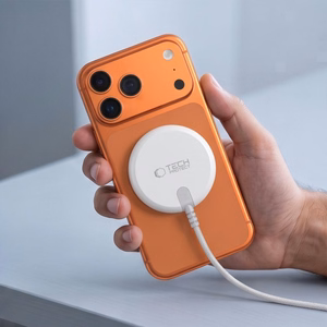 Tech-Protect A54 MagSafe Qi2.2 25 W bezvadu lādētājs – balts