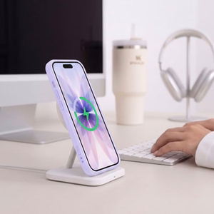 Tech-Protect MagPeak MagSafe CC  iPhone 17 vāciņš, matēti violets
