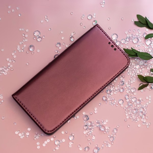 „Smart Magnetic“ vāciņš modelim Xiaomi Redmi Note 17 Pro Max 5G (Global), bordo
