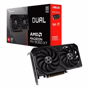 ASUS Dual -RX9060XT-16G AMD Radeon RX 9060 XT 16 GB GDDR6 Videokarte