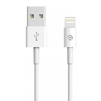Devia kabelis Smart EC080 USB - Lightning 1,0 m 2,1A balts