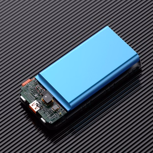 Dudao K15Pro portatīvais lādētājs 20000mAh 22.5W PD USB-C / USB-A / ar iebūvētiem Lightning un USB-C kabeļiem - melna