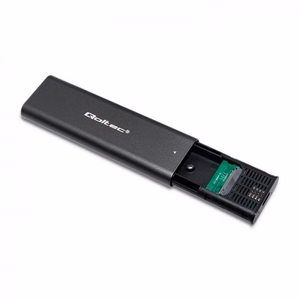 Qoltec 50312 SSD diska korpuss melns M.2