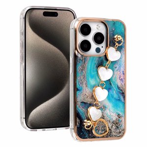 Viedtālruņa apvalks Trend Case iPhone 13 Pro dizaina 6 zils