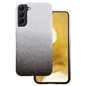 Viedtālruņa apvalks (m) BLING Samsung Galaxy S22 Plus melns