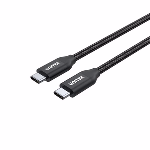 Unitek C14059BK USB kabelis 2 m USB C melns