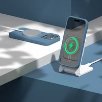 Etteri Silikona mag futrālis iPhone 12 / 12 Pro 6,1" tumši zils