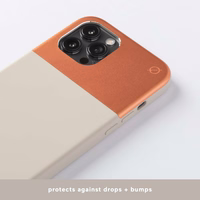 ATOM STUDIOS maciņš Split Silicone MagSafe iPhone 12 / 12 Pro Calcium Stone