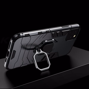Чехол Ring Armor для Xiaomi Redmi 13 4G чёрный