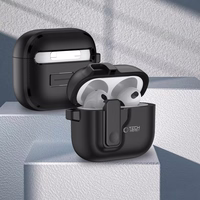Tech-Protect Slim Hook apvalks AirPods 4 (m) - melns