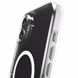 Чехол Puro Impact Clear D3O TPU+PC совместимый с MagSafe для iPhone 17 - прозрачный