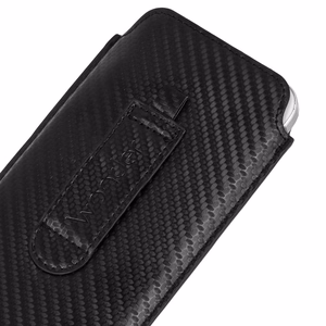 Wonder CARBON viedtālruņa apvalks (Izmērs L) Iphone 13 Mini/12 Mini/SE 2020/2022/7/8 MELNS