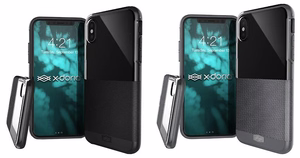 X-Doria Dash Leather vāciņš ierīcei iPhone X, melns