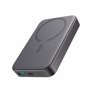 Joyroom JR-W020 20W 10000mAh MagSafe внешний аккумулятор + кабель USB-C - USB-C 0.25m - Чёрный