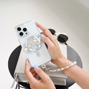 Case-Mate Karat MagSafe vāciņš ar perlamutra ielaidumiem ierīcei iPhone 16 Pro, A Touch of Pearl