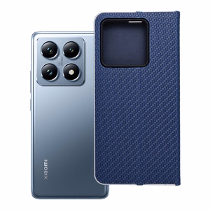 LUNA Book Carbon viedtālruņa apvalks Xiaomi 14T zils