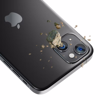 Kameras stikls iPhone 14 Plus 9H 3mk Lens Protection Pro sērijas objektīvam - pelēks