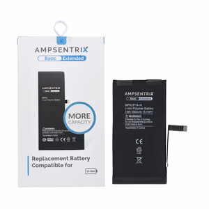 AmpSentrix Basic battery for iPhone 14 Plus (high capacity 4850 mAh)