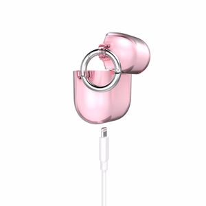 Speck Presidio Clear vāciņš Apple AirPods 3, ar Microban pretmikrobu aizsardzību, “Icy Pink” krāsā