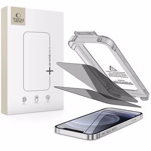 Tech-Protect Quick Set Spy+ Privātuma stikls 2-gab. komplekts iPhone 12 / 12 Pro