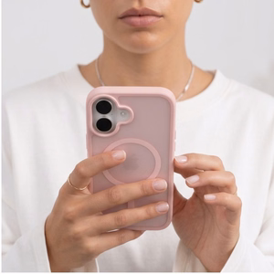 Tech-Protect BasicMag MagSafe maciņš modelim iPhone 17 – matēts rozā