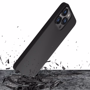 3mk Silikona viedtālruņa apvalks iPhone 16 Pro Max - melns